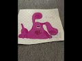 Blue S Clues Magenta Comes Over Mail Time Again