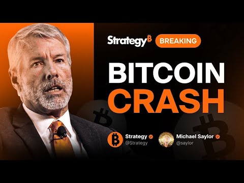 Michael Saylor on Bitcoin Crash & MSTR Stock Drop – BTC Price Analysis