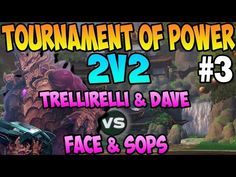 2v2 SMITE Tournament | Trelli/Dave vs Face/Sops - TOP - SMITE Tournament