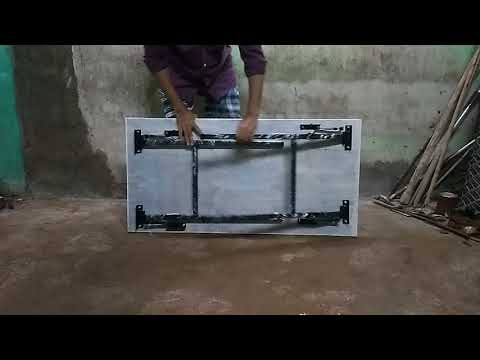 White,black wooden lightweight folding table rs 2,299 per 4 ...