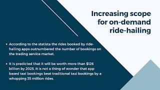 Growing trend for ride-hailing apps: How to launch a taxi app?