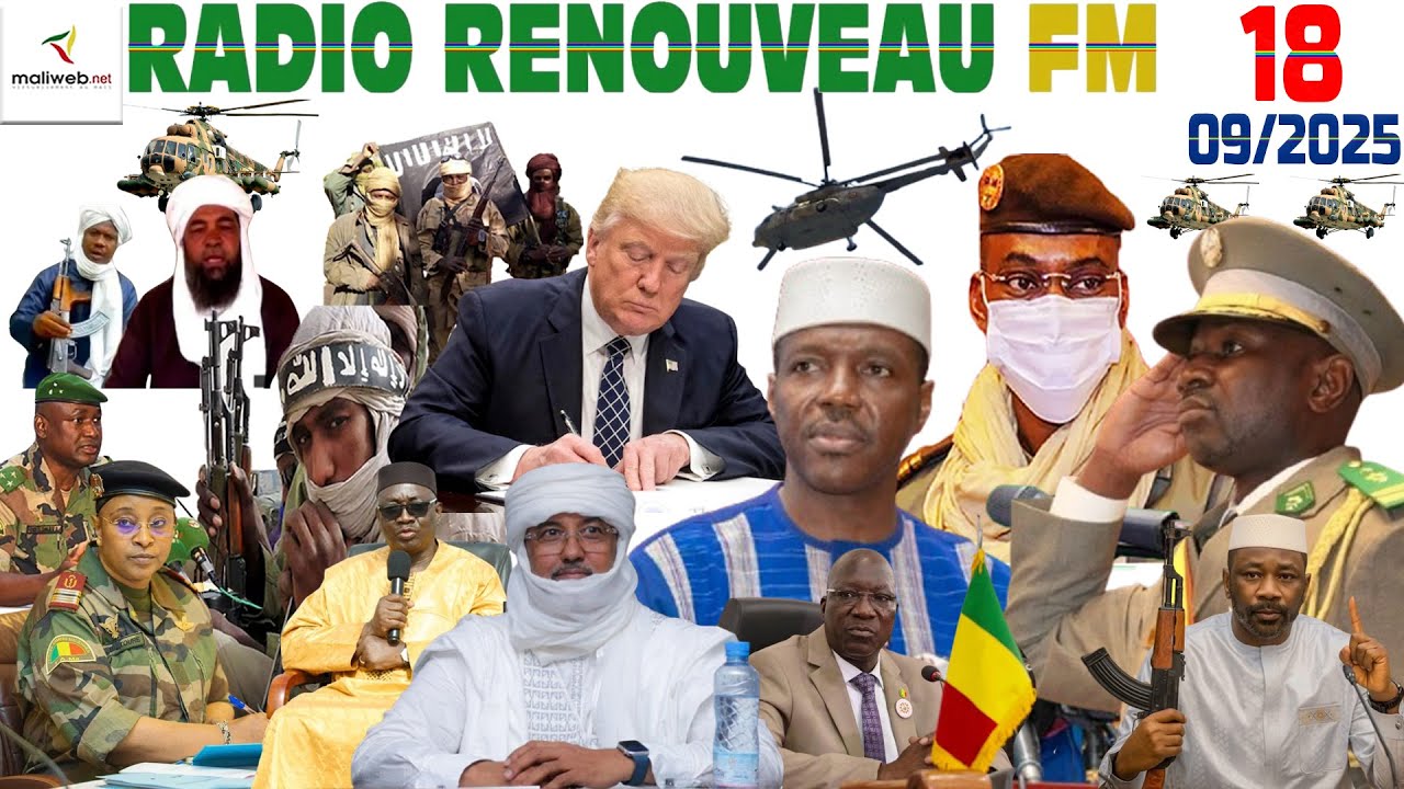 La Revue de Presse de la RADIO RENOUVEAU FM du 18 Septembre 2025