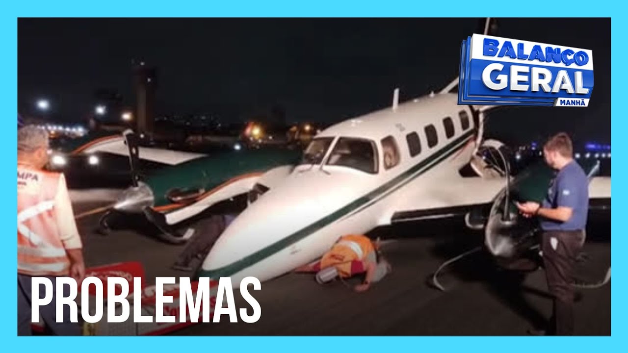 Falha em avião gera caos no Aeroporto de Congonhas, em São Paulo