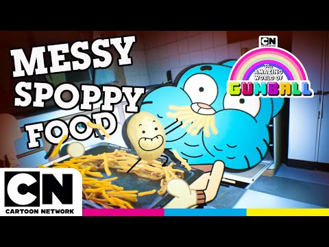 So Tasty and Messy 🍔: Food Disaster in Gumball’s Kitchen | Cartoon Network 🍟