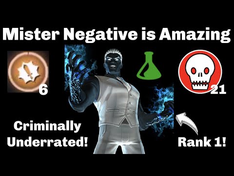 Rank 1 Mister Negative Gameplay! Act 6 & 7, Variant, ROL Showcase - Marvel Contest of Champions
