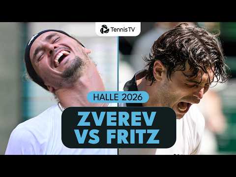 Alexander Zverev vs Taylor Fritz Final Spot on the Line 👀 | Halle 2026 Highlights