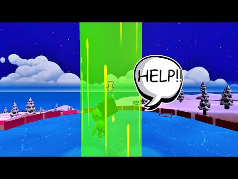 I got ABDUCTED by ALIENS with a UFO in WOBBLY LIFE!!!
