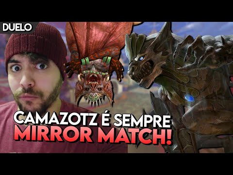 É SEMPRE MIRROR MATCH! CAMAZOTZ - Ranked Duel - Smite BR