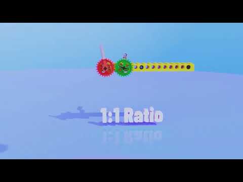 LEGO Gear Ratios - Mechanical Animation