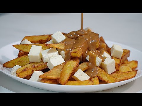 CLASSIC Canadian POUTINE: Double-Fried Perfection!