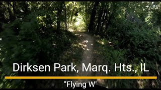"Flying W" trail ride, east to west.
