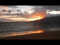 2021 Summer Solstice Sunset Kihei Maui Hawaii June 21