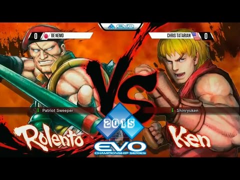 USFIV - BE NEMO [Rolento] vs CHRIS TATARIAN [Ken] - EVO 2015
