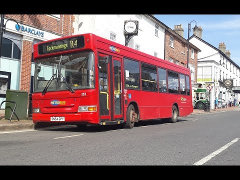 Onboard Preserved Metrobus Transbus Dart MPD 253 (SN54 GPY), Route 494