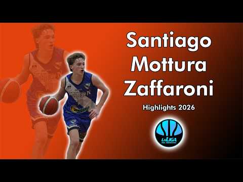 Santiago Mottura Zaffaroni Highlights 2026 || Club Unión C. y D. - Liga Federal Formativa Cadetes