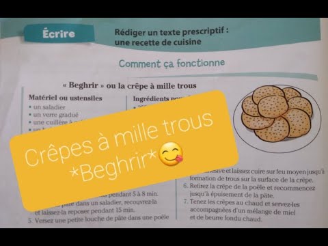 Production écrite : Rédiger un texte prescriptif / une recette de cuisine p 118