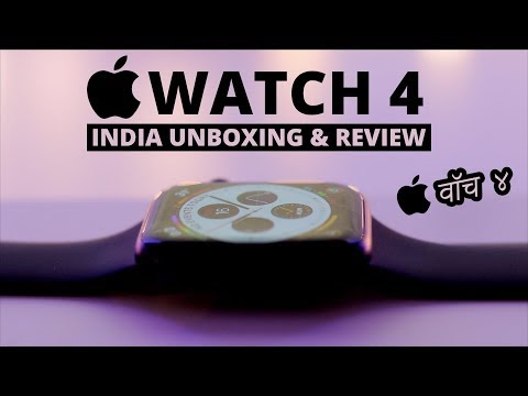 Apple Watch Series 4 India Unboxing & Review in Hindi (44mm Space Grey)