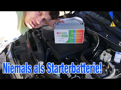 Achtung bei LiFePO4 als Starterbatterie!