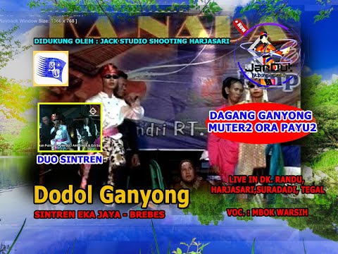 Sintrenan 10 Dodol Ganyong. Bersama Group Music EKA NADA Music Entertainment dari Kota Bawang