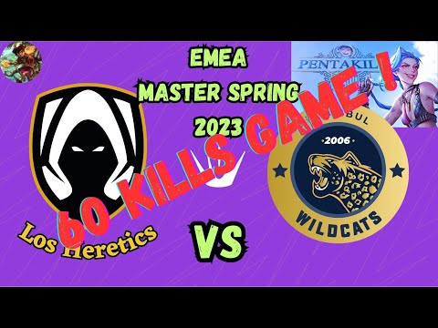 60 KILLS GAME ! HRTS vs IW | EMEA Master Spring 2023 | Group A  | Los Heretics vs İstanbul Wildcatsv