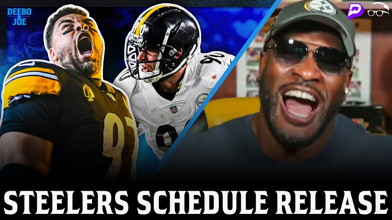 James Harrison REACTS to Steelers 2026 Schedule Release | Deebo & Joe