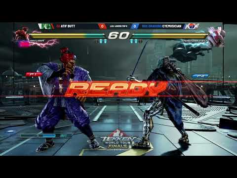 Tekken World Tour 2019 Finals  GG Atif Butt vs ROX Dragons EyeMusician   LCQ Top 8