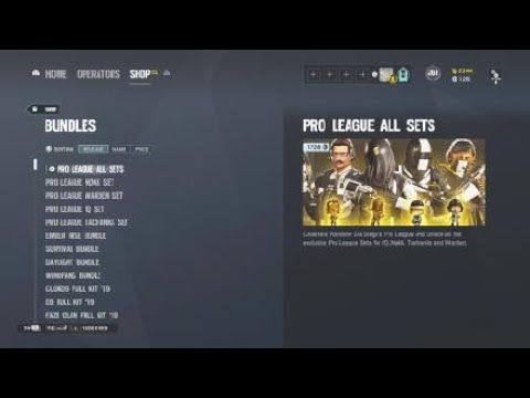 IQ and LORD TACHANKA pro league sets are back ! Iq, nokk, warden, thachanka pro league sets