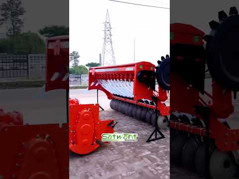 Satwant Super Seeder | Flex Model #shorts #satwantagro @SatwantAgro
