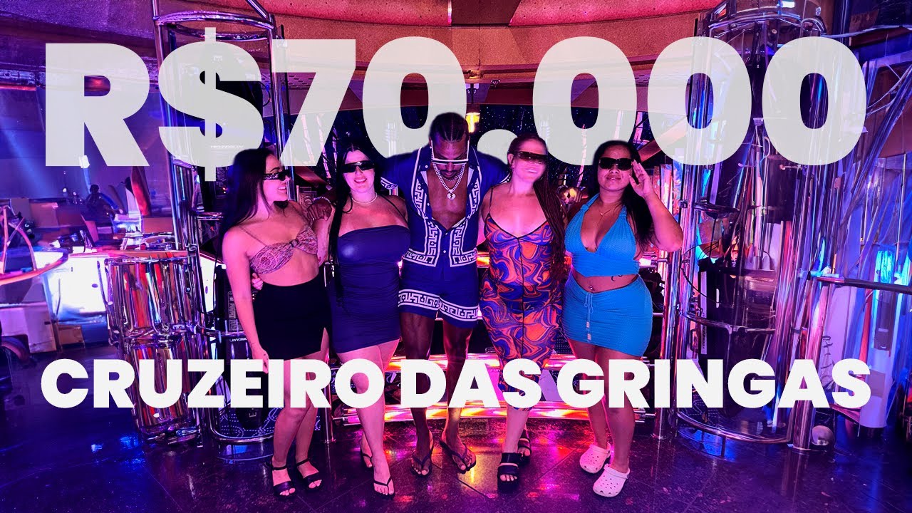 70MIL REAIS em 10 DIAS trabalhando no cruzeiro com mais GRINGAS SOLTEIRAS do mundo!