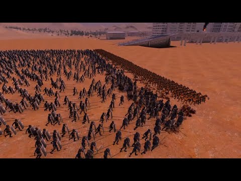 5000 Spearman's vs 500 Golden Knight's | Ultimate Epic Battle Simulator |