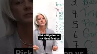 It's not enough to just identify risk. Plan a response. #projectmanagement #riskmanagement