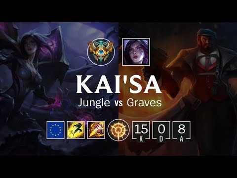 Kai'Sa Jungle vs Graves - EUW Challenger Patch 8.20
