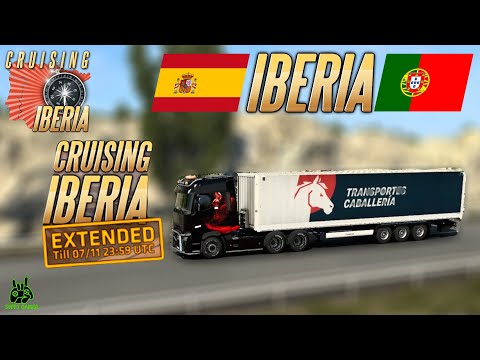 ETS 2 Iberia Event - Cruising Iberia - Job 10 - Final Job!