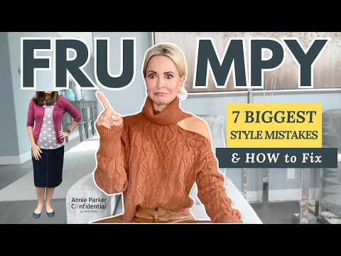 7 Frumpy Style Mistakes That Age You + Fixes