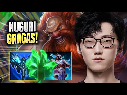 NUGURI IS A BEAST WITH GRAGAS! - Nuguri Plays Gragas TOP vs Riven! | Season 2022