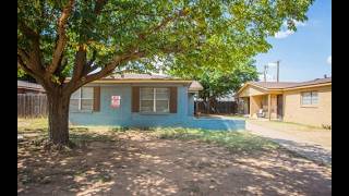 Lubbock | Lubbock ISD | 2 Bed 1 Bath Home For Rent | Central Heat & AC & Laundry Hook Ups