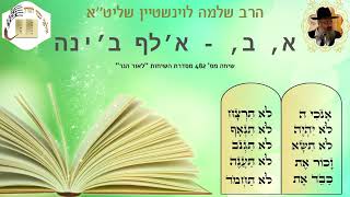 חדש לשבועות מהרב שלמה לוינשטיין שליט’’א - ''א. ב. - אלף בינה'' (הרב שלמה לוינשטיין) - התמונה מוצגת ישירות מתוך אתר האינטרנט יוטיוב. זכויות היוצרים בתמונה שייכות ליוצרה. קישור קרדיט למקור התוכן נמצא בתוך דף הסרטון חדש לשבועות מהרב שלמה לוינשטיין שליט’’א - ''א. ב. - אלף בינה'' (הרב שלמה לוינשטיין) - התמונה מוצגת ישירות מתוך אתר האינטרנט יוטיוב. זכויות היוצרים בתמונה שייכות ליוצרה. קישור קרדיט למקור התוכן נמצא בתוך דף הסרטון