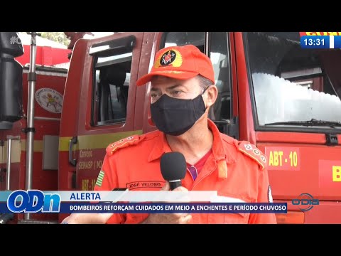 Bombeiros reforçam cuidados em meio a enchentes e período chuvoso 04 01 2022