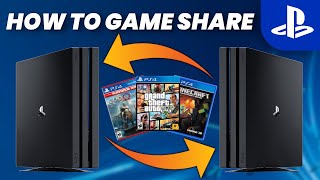 How to SHARE GAMES on your PlayStation 4! (2021) (EASY) | SCG