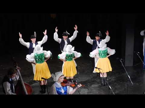 VELKÁ NAD VELIČKOU-MIKULÁŠSKÁ BESEDA U CIMBÁLU (taneční soubor Kopaničiar ze slovenské Myjavy 1.)