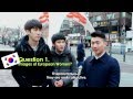 кореец. Street interview!! How general Korean guys think ...