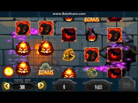 Slot Machine Halloween Casino Video