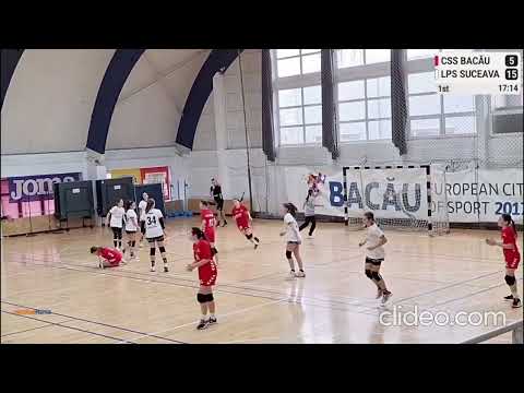 Rezumat CSS Bacău - LPS Suceava (junioare 3)