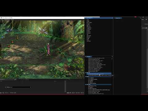 2D Game Prefab tool using IMGUI in DirectX11