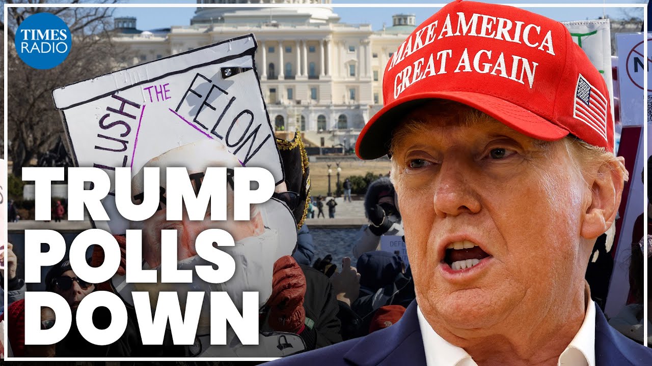 Trump approval ratings are 'trending down' as Americans begin to feel 'disruptive' first month