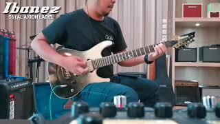 Video thumbnail for Ibanez S61AL Axion Label Black Mirage Gradation || Sepultura - Reffuse ressist guitar cover. by Toko Musik Varian