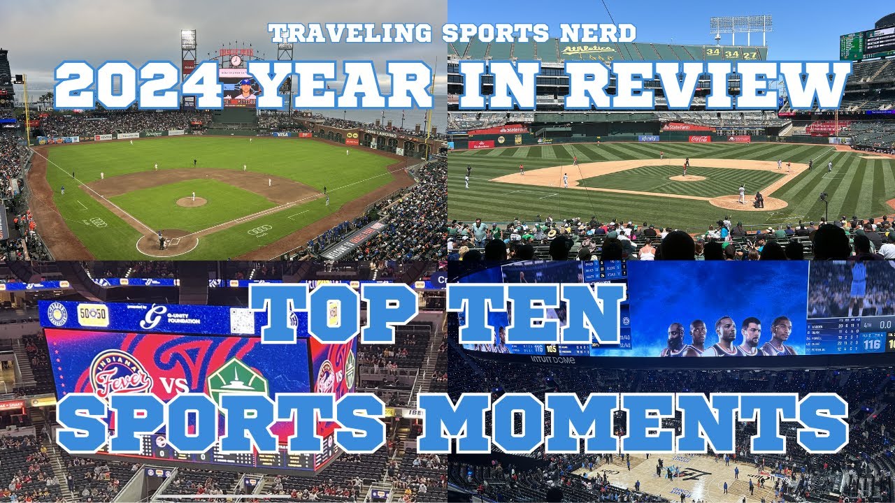 2024 Year in Review - TOP 10 SPORTS MOMENTS