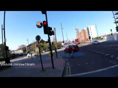 When idiots meet - the tale of 2 red light jumpers (1 motorist, 1 cyclist)