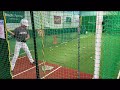 Batting Cage Hitting