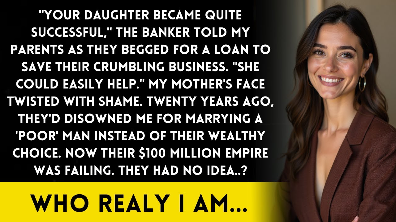 My Parents Disowned Me for Marrying 'Below' Their Class—20 Years Later, They Begged for My Help